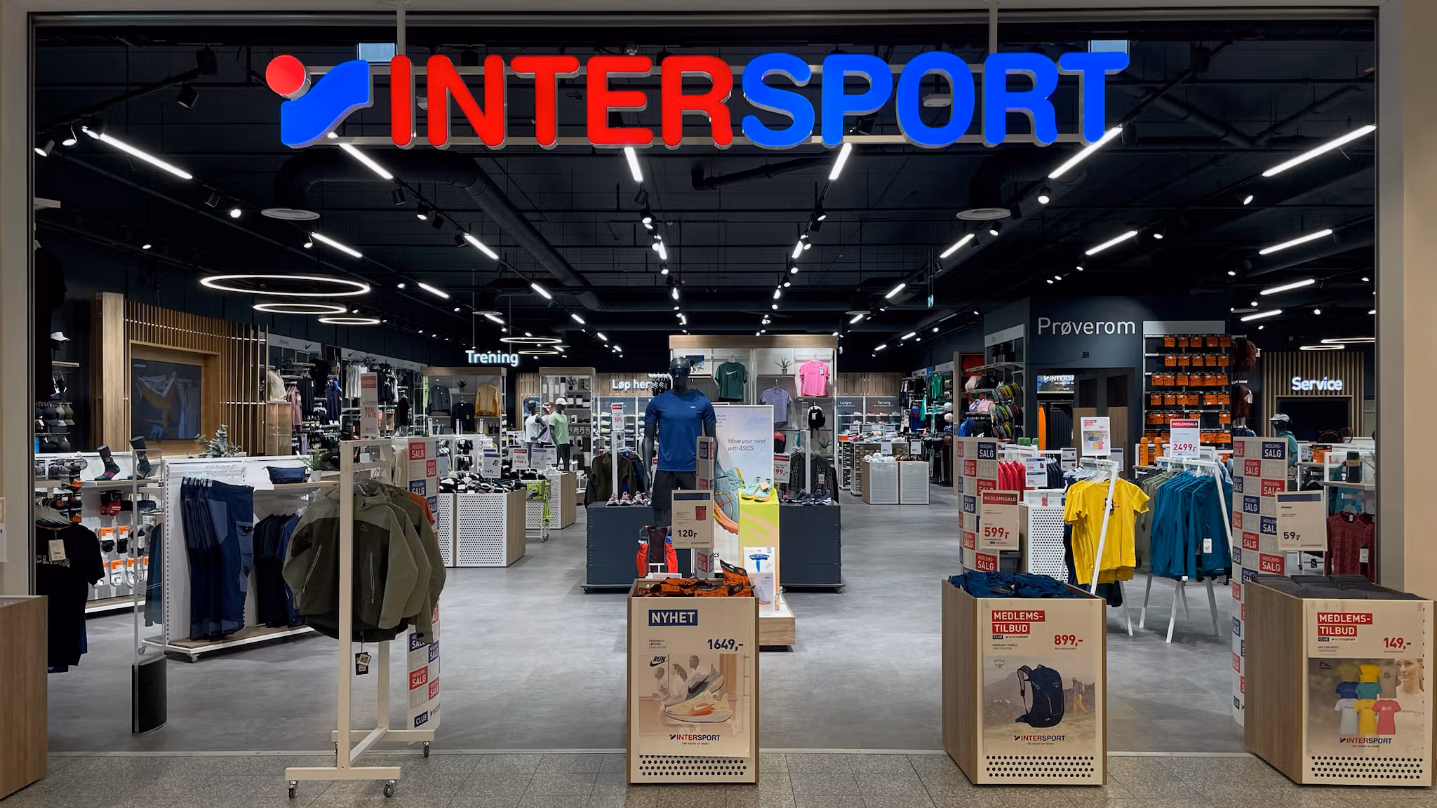 Skjermbilde av Intersport e-handel